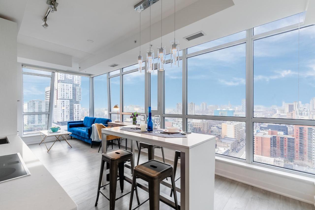 Luxury 2 Bedroom In The Heart Of Entertainment District W/ Cn Tower View Toronto Ngoại thất bức ảnh