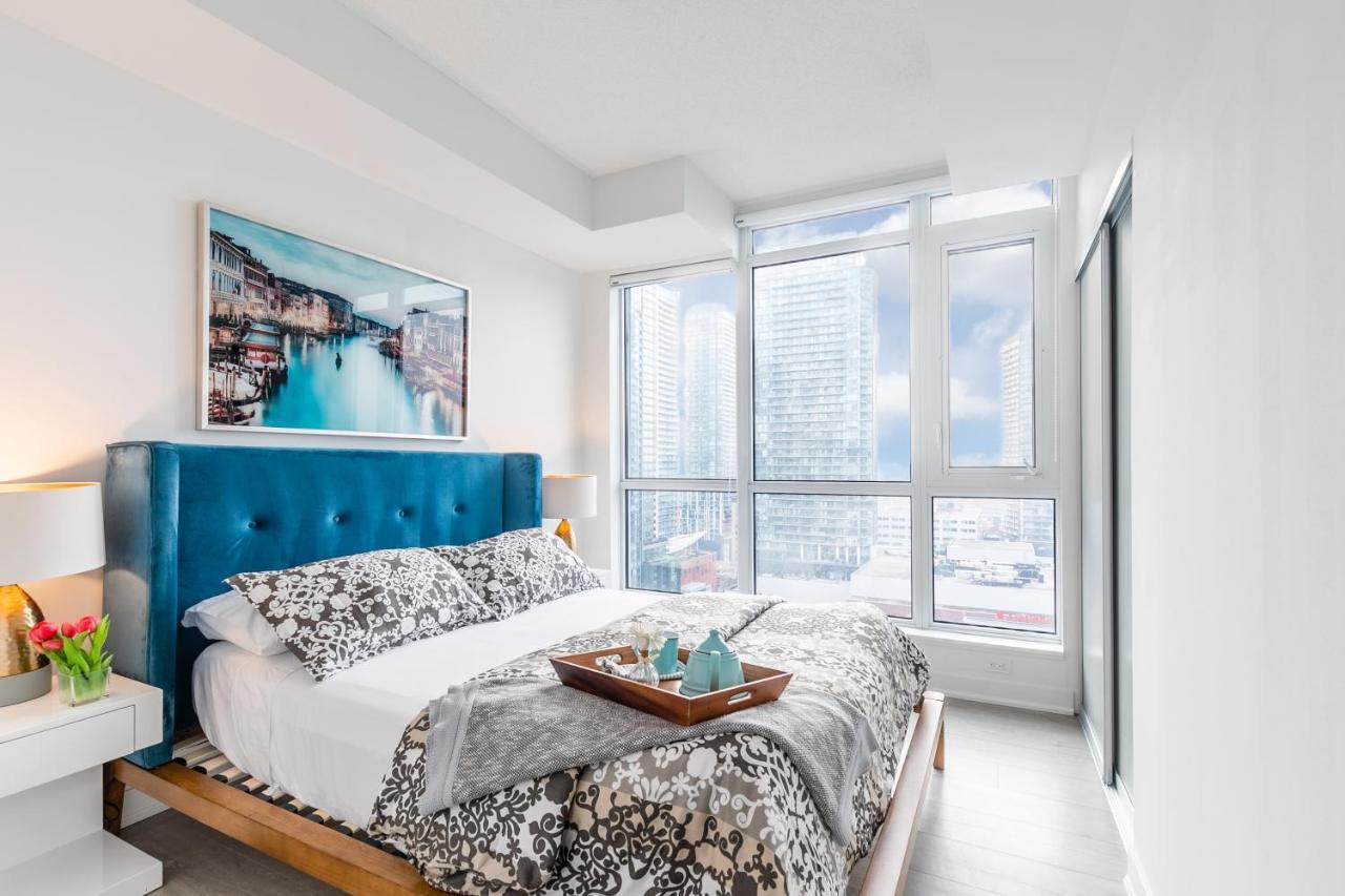 Luxury 2 Bedroom In The Heart Of Entertainment District W/ Cn Tower View Toronto Ngoại thất bức ảnh