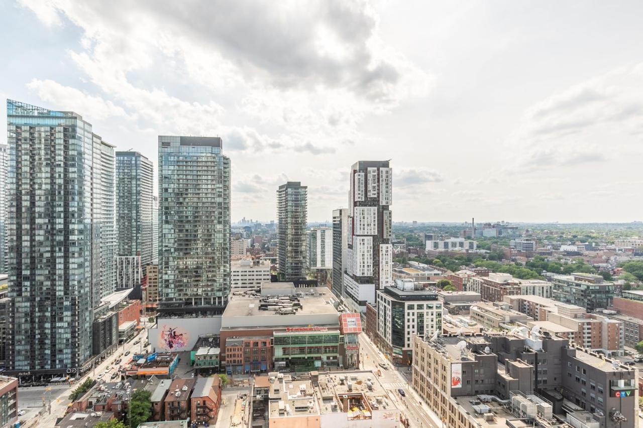 Luxury 2 Bedroom In The Heart Of Entertainment District W/ Cn Tower View Toronto Ngoại thất bức ảnh